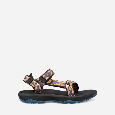 Teva Hurricane XLT 2 Kids' Black / Multicolor Hiking Sandals CA25250 Canada Sale